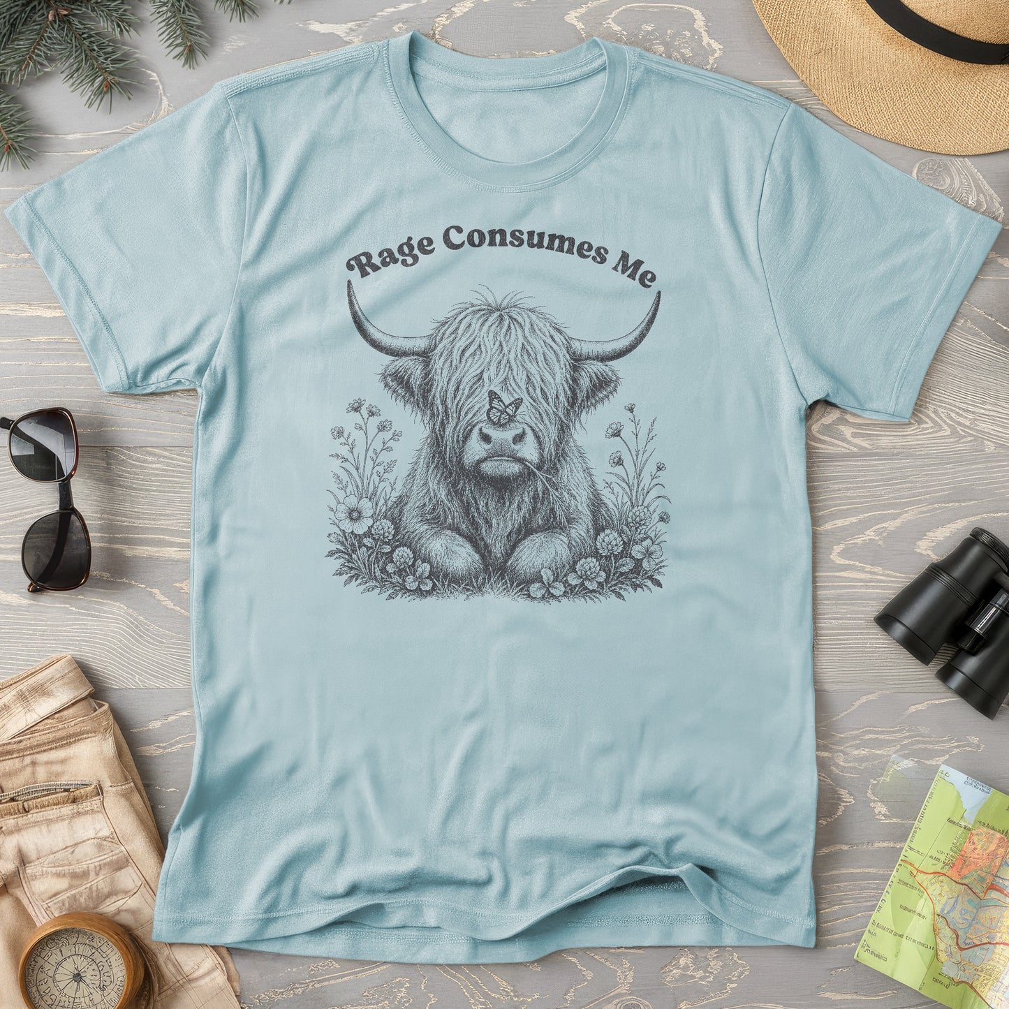 Raging Coo Monogram T-Shirt
