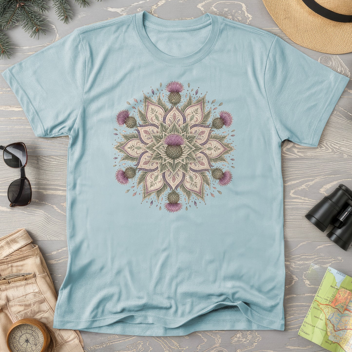 Thistle Mandala T-Shirt