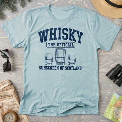 Whisky Scottish Sunscreen T-Shirt