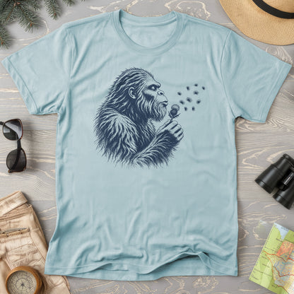 Bigfoot Blowing Thistle T-Shirt