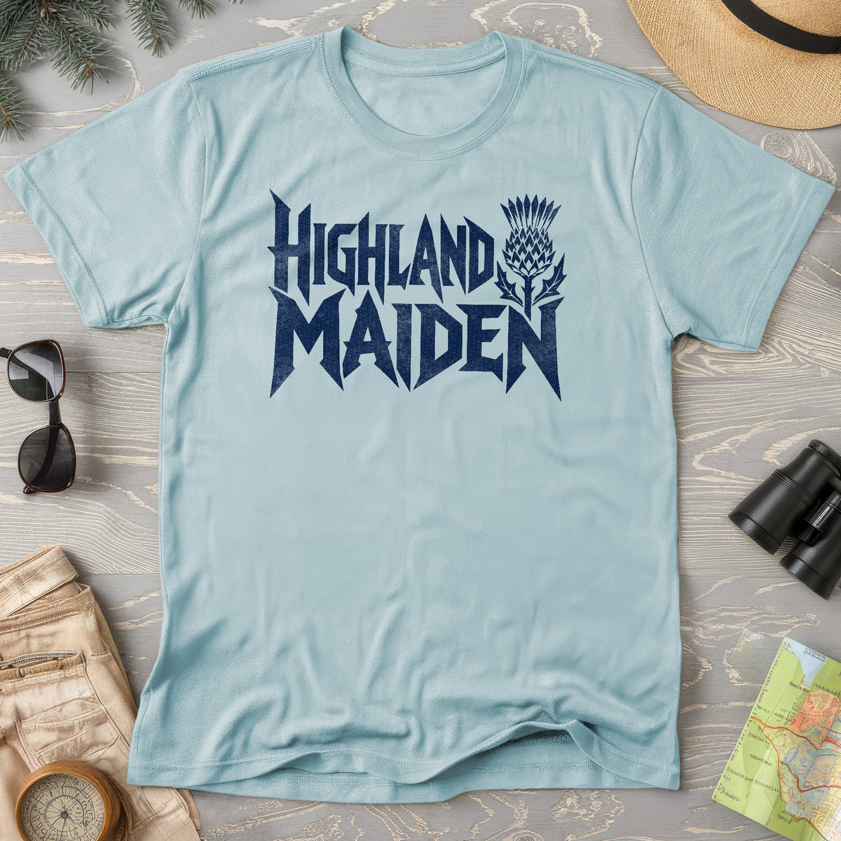 Highland Maiden Thistle T-Shirt