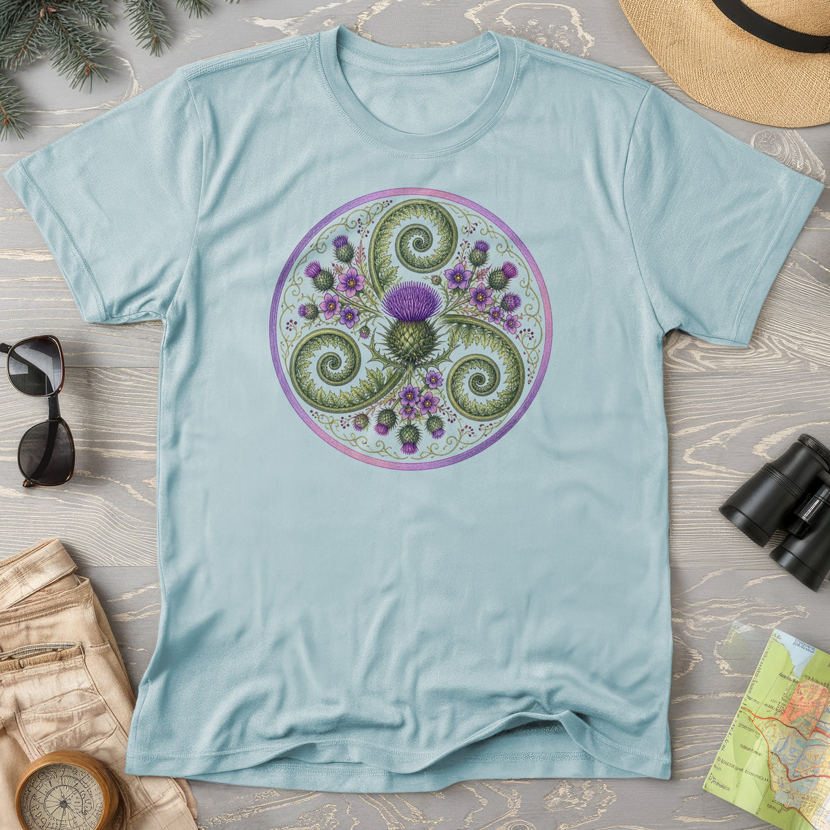 Thistle Triskele Fern T-Shirt