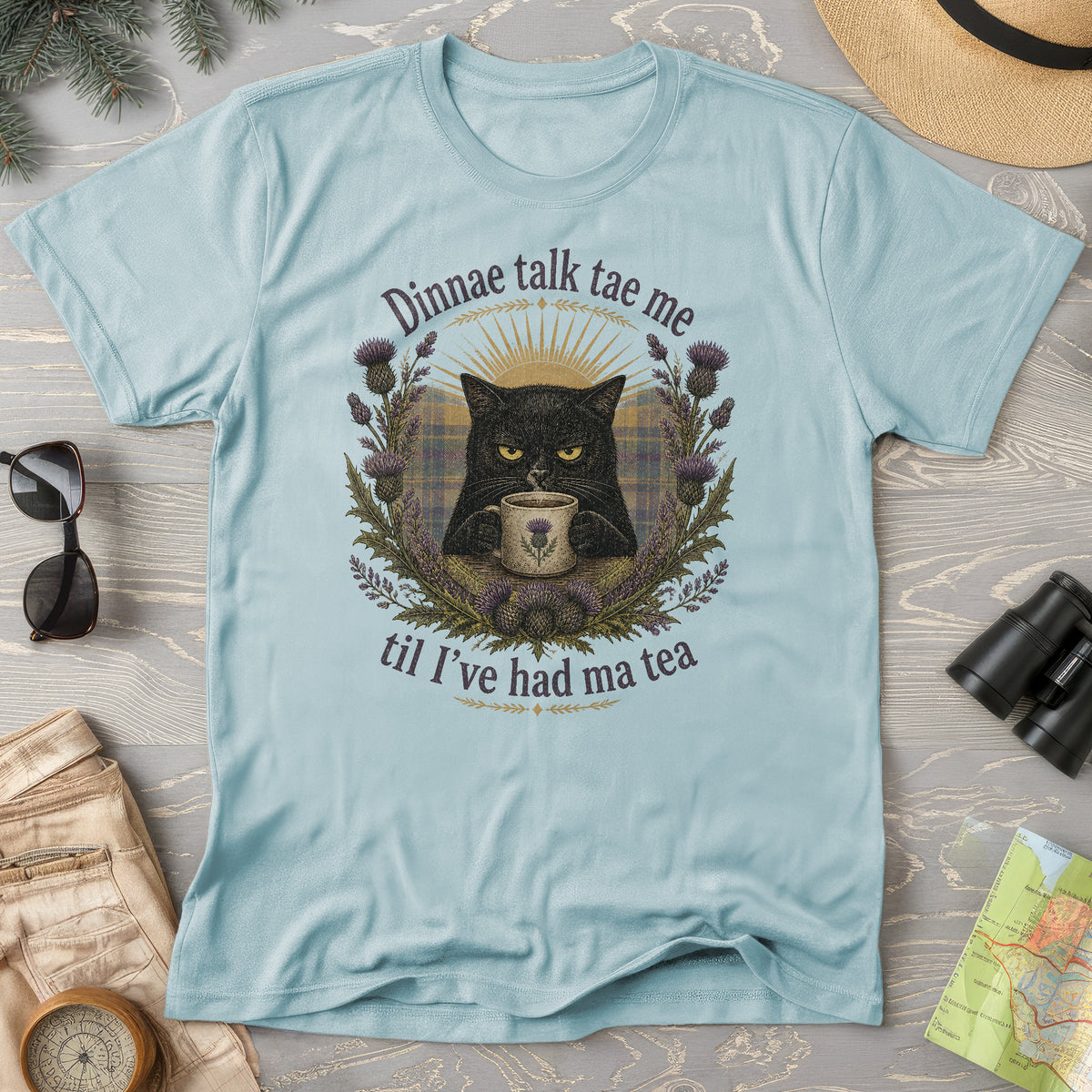 Dinnae Talk Cat T-Shirt