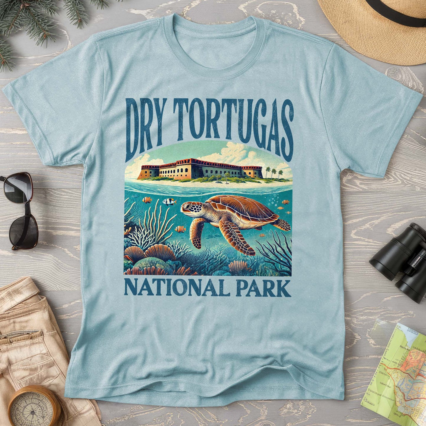 Dry Tortugas National Park "Big and Bold" Comfort Colors T-Shirt