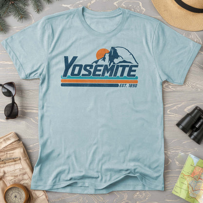 Yosemite Retro Stripe Comfort Colors T-Shirt
