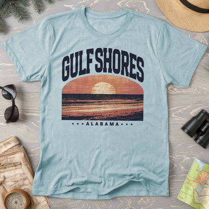 Gulf Shores Alabama "Varsity" Comfort Colors Shirt
