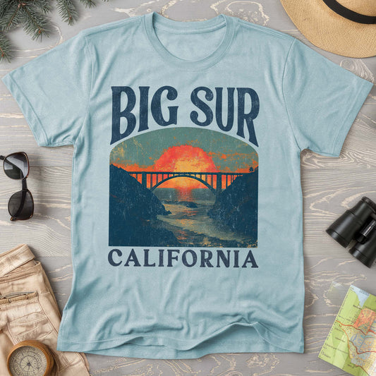Big Sur California "Big and Bold" Comfort Colors T-Shirt