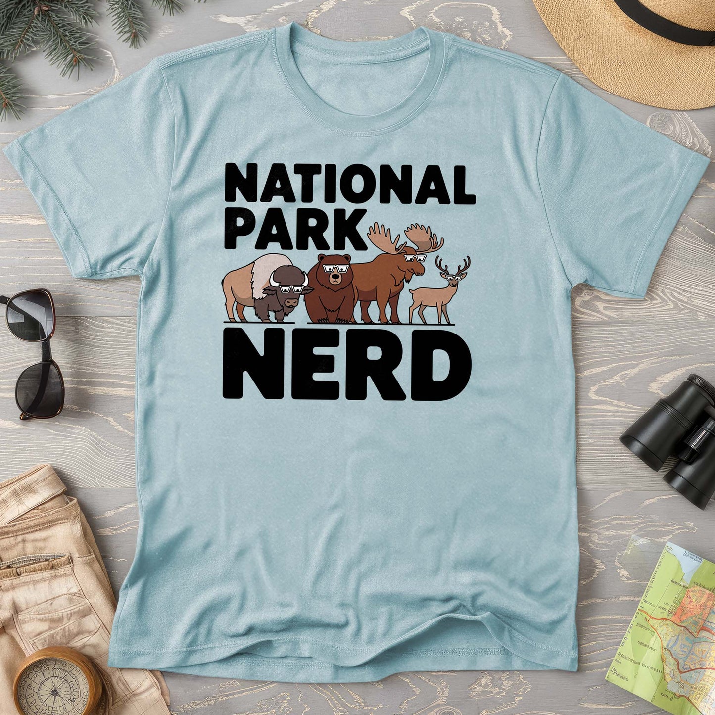 National Park "Nerd" Comfort Colors T-Shirt