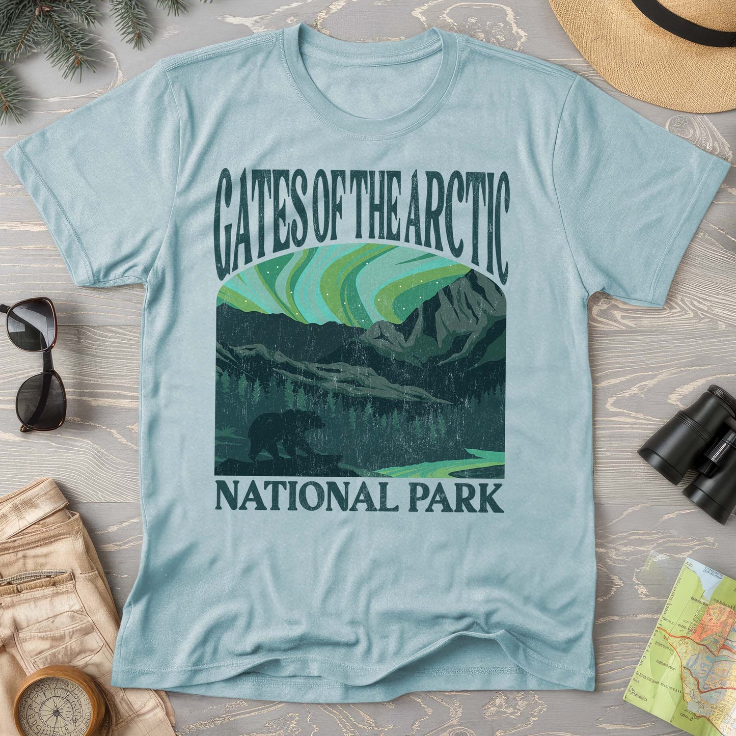 Gates of the Arctic National Park "Big and Bold" Comfort Colors T-Shirt