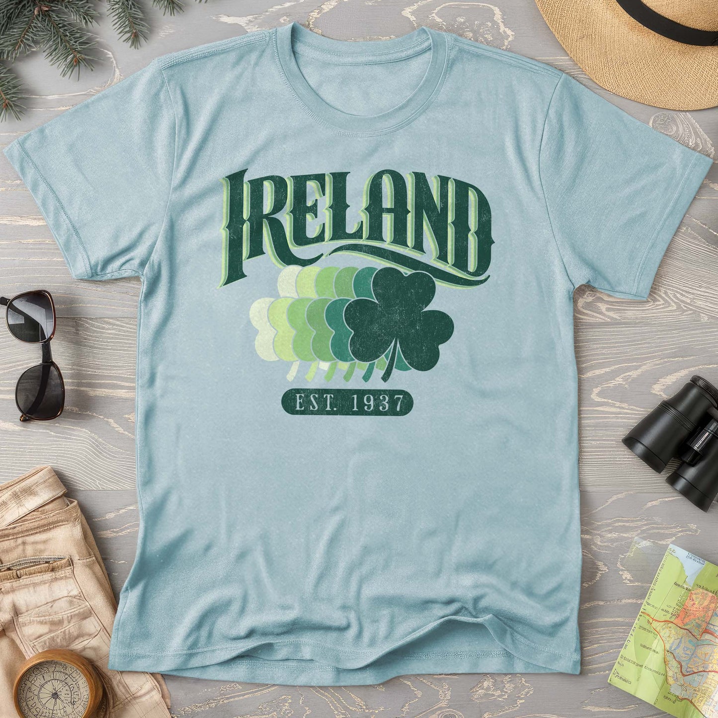 Ireland Shamrock Series Comfort Colors T-Shirt