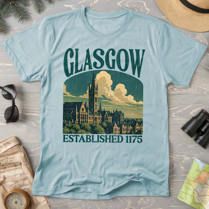 Glasgow Scotland "Big and Bold" Comfort Colors T-Shirt