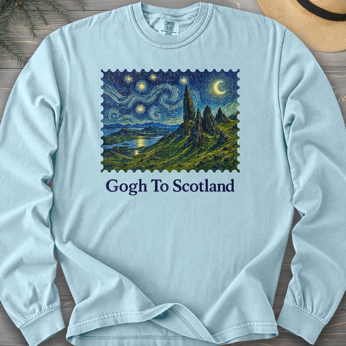 Gogh To Scotland Long Sleeve Shirt