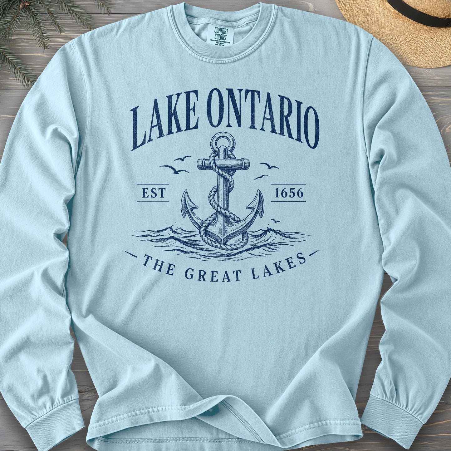 Lake Ontario Anchor Long Sleeve Shirt