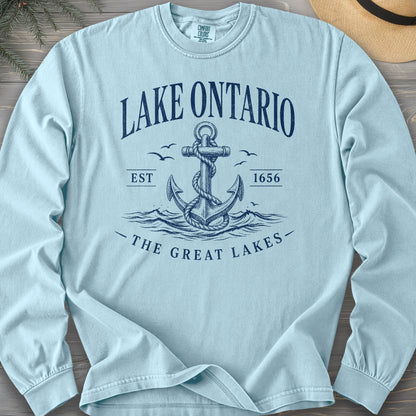 Lake Ontario Anchor Long Sleeve Shirt