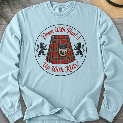 Up With Kilts Comfort Colors 6014 Long Sleeve