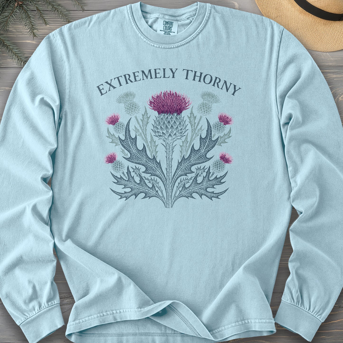 Extremely Thorny Comfort Colors 6014 Long Sleeve