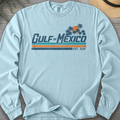 Gulf of Mexico Retro Stripe Long Sleeve Shirt
