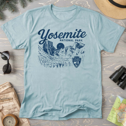 Yosemite National Park "Vintage Sketch" Comfort Colors T-Shirt