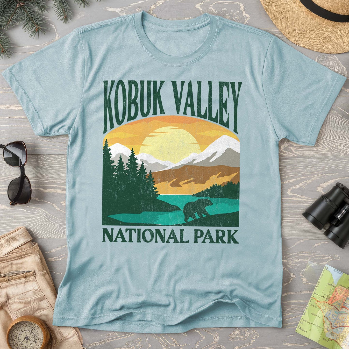 Kobuk Valley National Park "Big and Bold" Comfort Colors T-Shirt