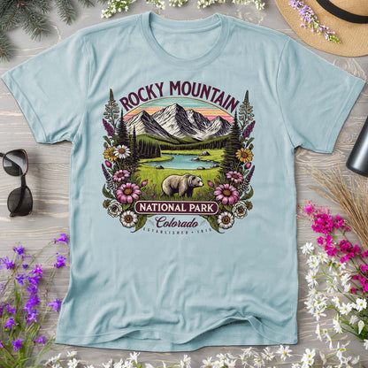 Rocky Mountain National Park "Wildflower" Comfort Colors T-Shirt