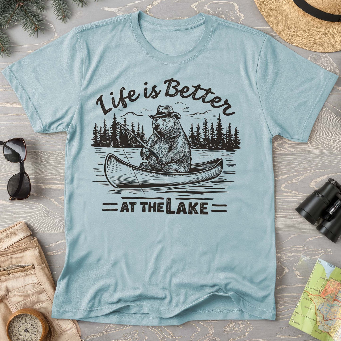 "Life is Better at the Lake" Comfort Colors T-Shirt