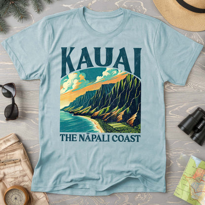 Kauai Nā Pali Coast "Big and Bold" Comfort Colors T-Shirt