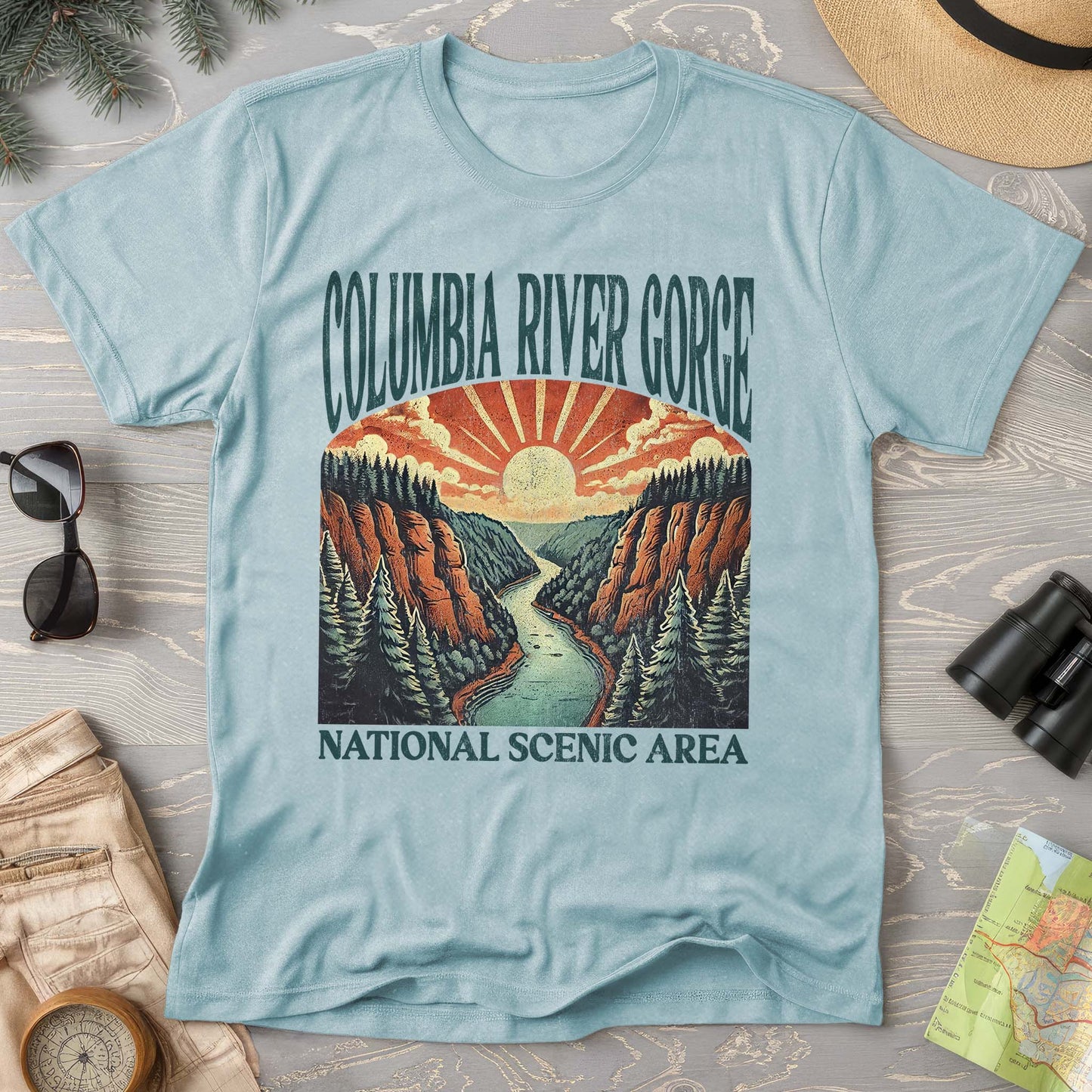 Columbia River Gorge "Big and Bold" Comfort Colors T-Shirt