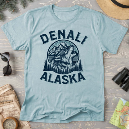 Denali National Park "Vintage Wolf" Comfort Colors T-Shirt
