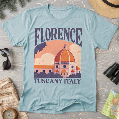 Florence Tuscany Italy "Big and Bold" Comfort Colors T-Shirt