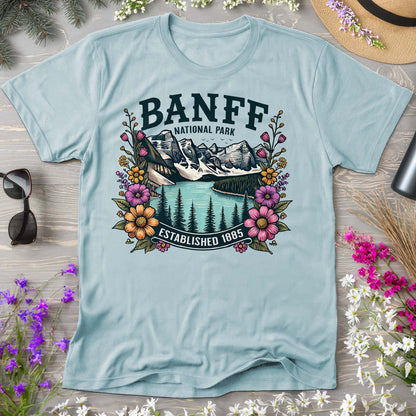 Banff National Park "Wildflower" Comfort Colors T-Shirt