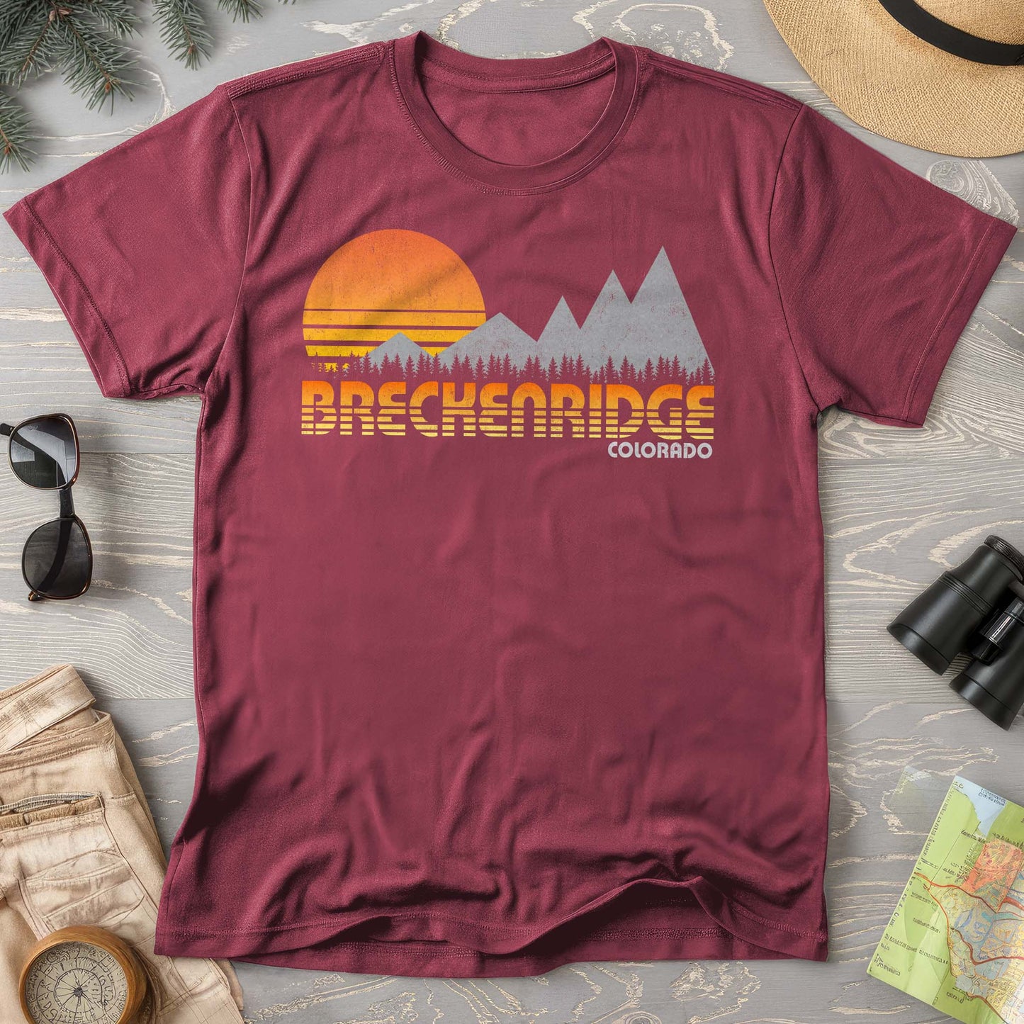 Breckenridge "80's Retro" Comfort Colors T-Shirt