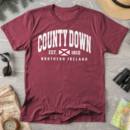 County Down Varsity Flag T-Shirt