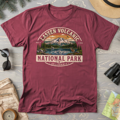 Lassen Volcanic Medallion T-Shirt