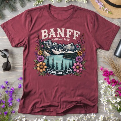 Banff National Park "Wildflower" Comfort Colors T-Shirt
