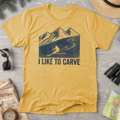 I Like To Carve Comfort Colors T-shirt