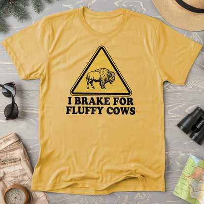 Brake For Fluffy Cows T-Shirt