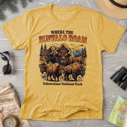 Where the Buffalo Roam T-Shirt