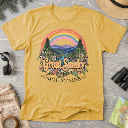 Smoky Mountains Rainbow T-Shirt