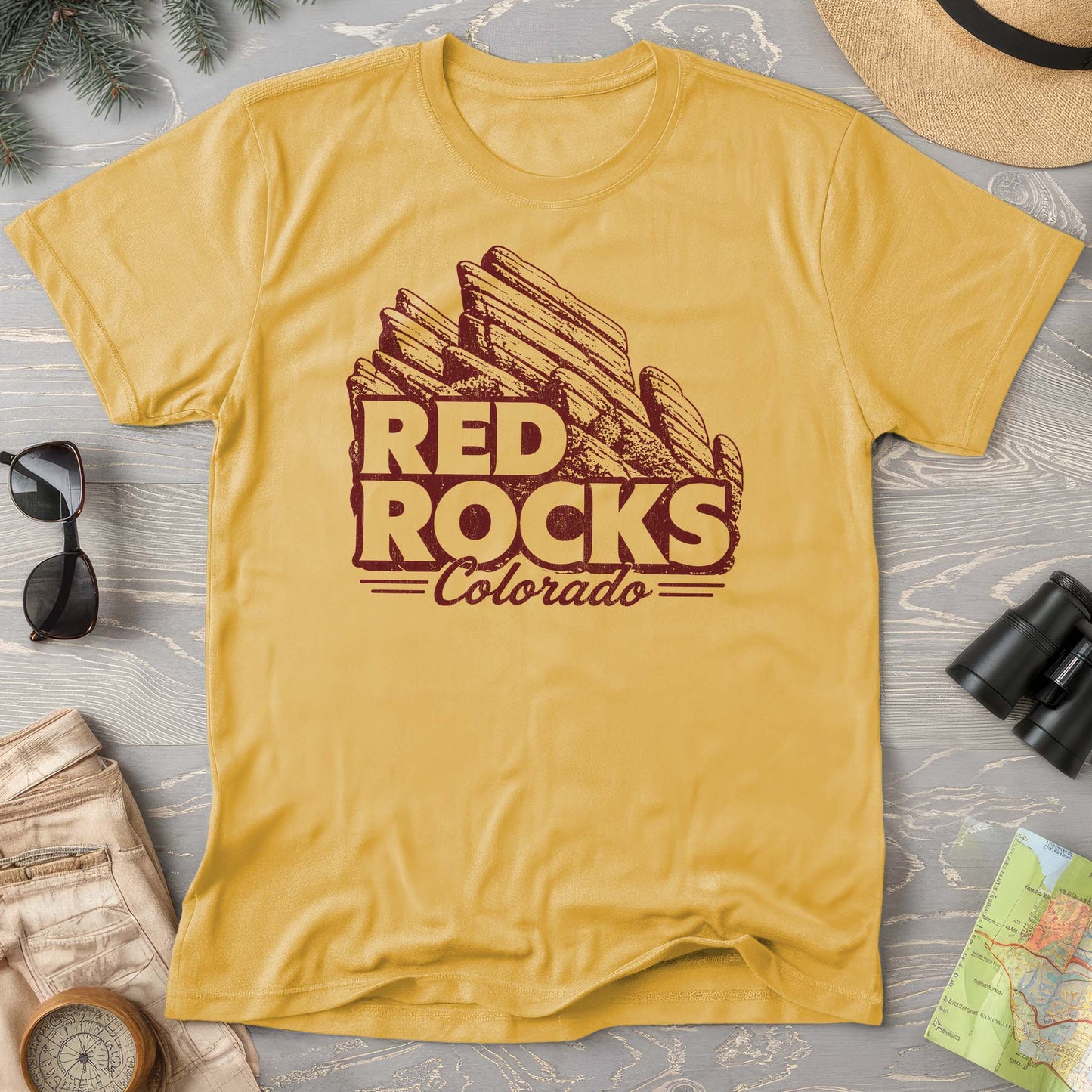 Red Rocks Vintage T-Shirt
