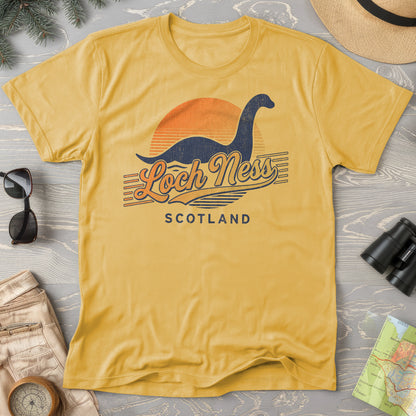 Loch Ness Retro Slant T-Shirt