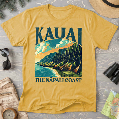 Kauai Nā Pali Coast "Big and Bold" Comfort Colors T-Shirt