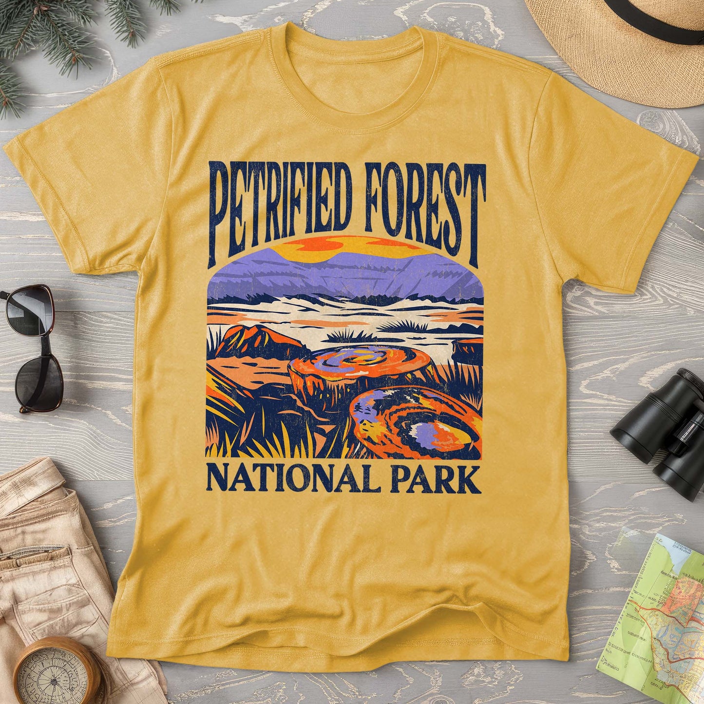 Petrified Forest National Park "Big and Bold" Comfort Colors T-Shirt