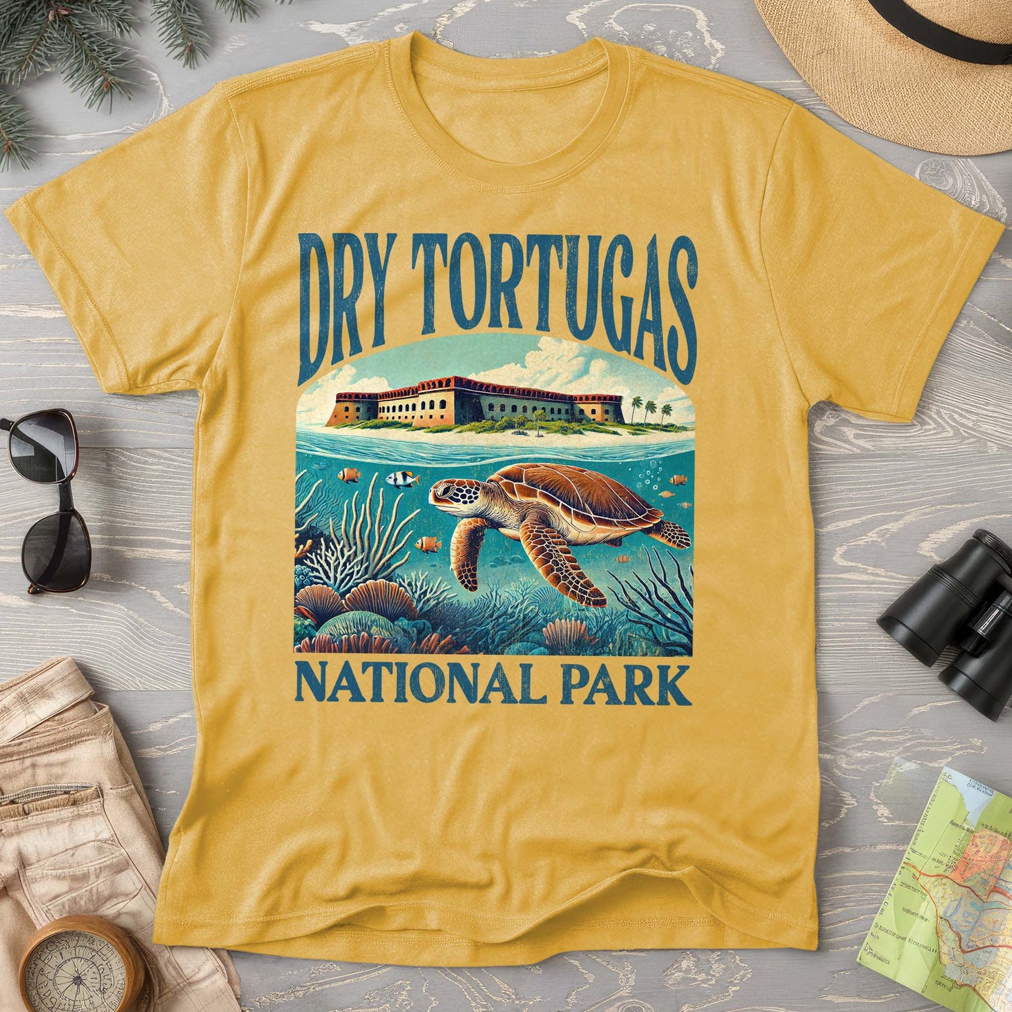 Dry Tortugas National Park "Big and Bold" Comfort Colors T-Shirt