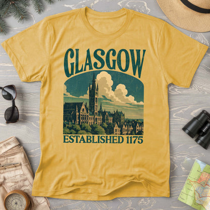 Glasgow Scotland "Big and Bold" Comfort Colors T-Shirt