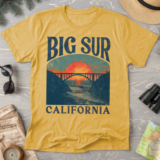 Big Sur California "Big and Bold" T-Shirt