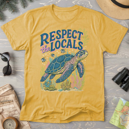 Respect the Locals "Sea Turtle" Comfort Colors T-Shirt