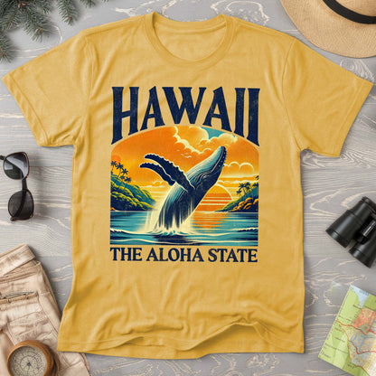 Hawaii The Aloha State "Big and Bold" Comfort Colors T-Shirt