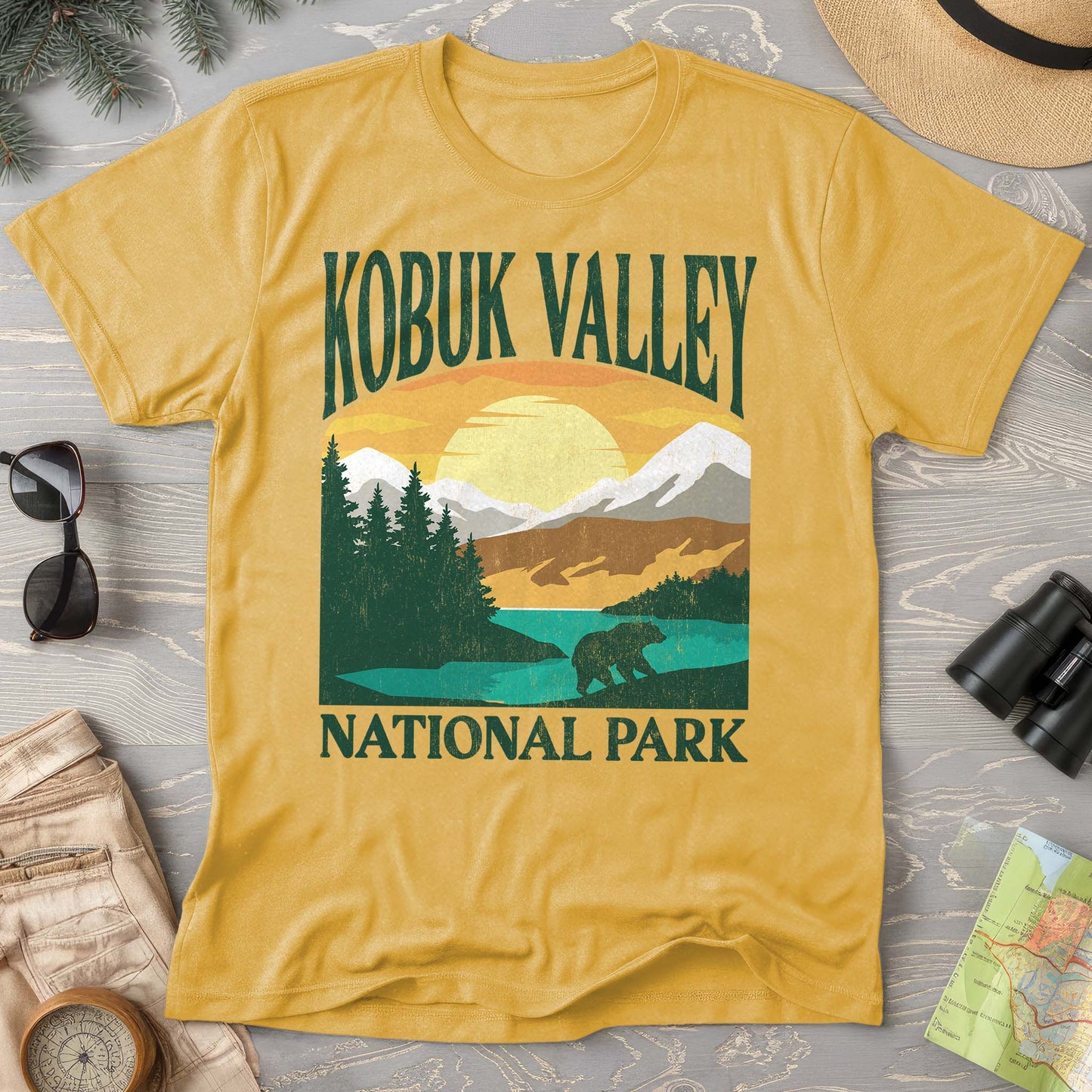 Kobuk Valley National Park "Big and Bold" Comfort Colors T-Shirt