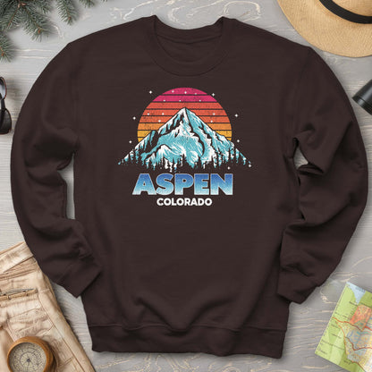 Aspen "80's Vintage Sunset" Sweatshirt