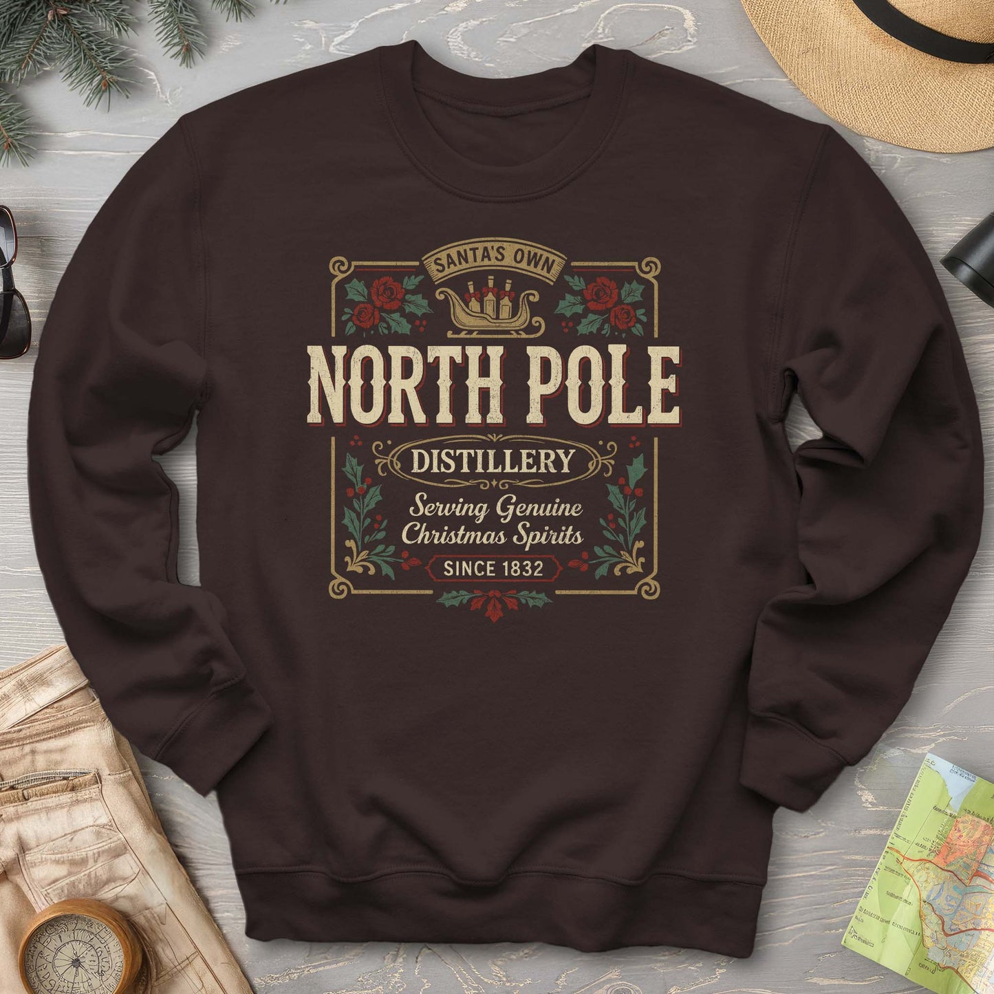 North Pole Distillery Sweatshirt
